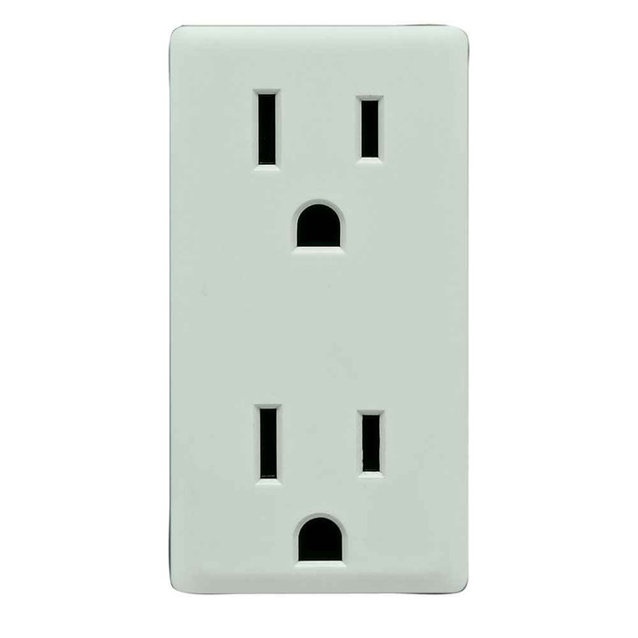 Leviton RKR15-SE Renu Color Change Kit RKR15-SE for Renu 15A Tamper-Resistant Outlets, in Sea Spray