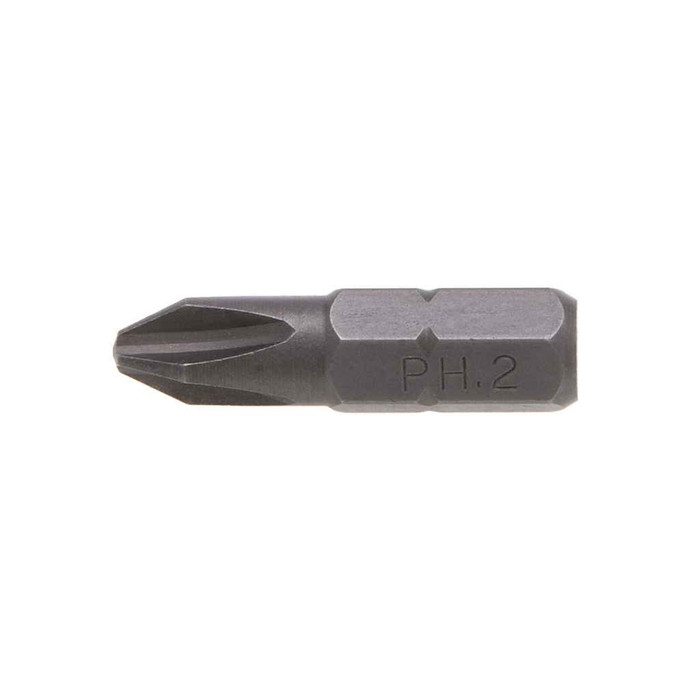 Metallics 125P3B Screwdriver Pwr Bit Hx 1/4" Phillips 12-14 Point #3 3" (1pc)