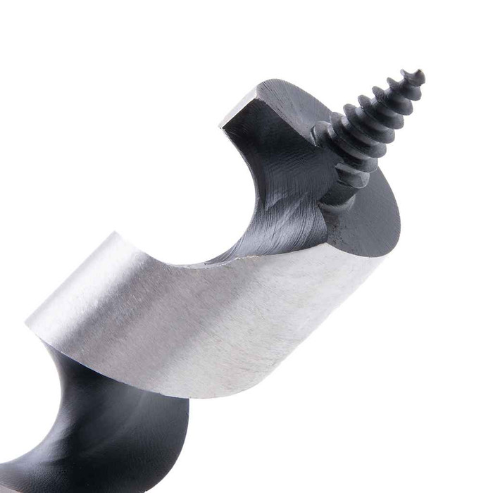 Metallics AS114 Wood Bit Ship Auger Dia 1-1/4" 8" Hex Shank (1 pc)