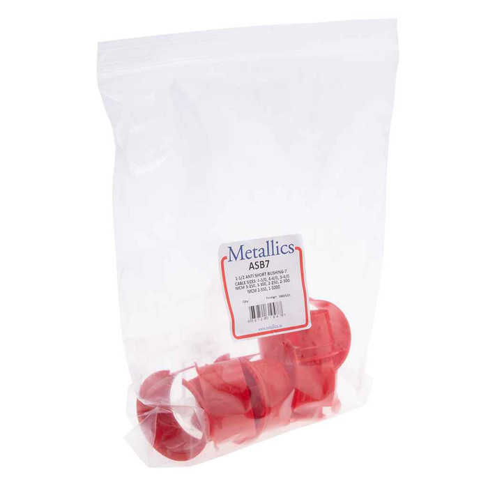 Metallics ASB7 Bushings 1-1/2 Anti-Short 7 Cb (Bag 10)