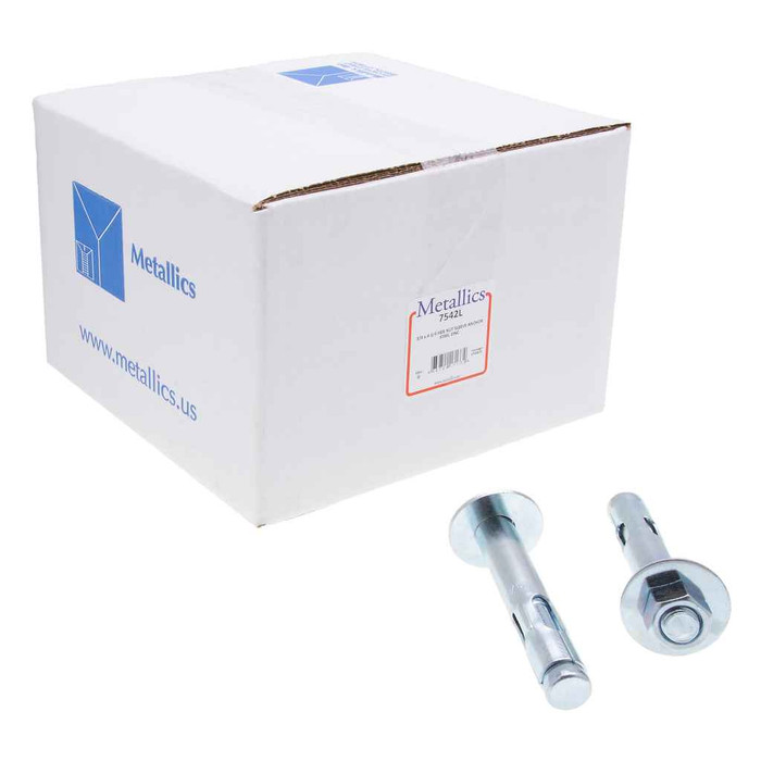 Metallics 1PSC250 Strut Clamp 1 pc 2-1/2" - 2-1/2" (Box 25)