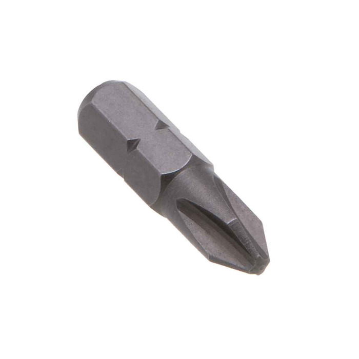 Metallics 140P2B Screwdriver Pwr Bit Hx 1/4" Phillips 8-10 Point #2 4" (1pc)