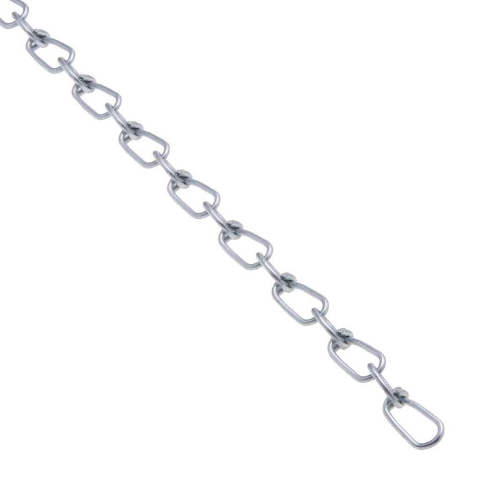 Metallics DLC1 Chain #1 X 100' Dbl Loop Galv Steel (Box 1)