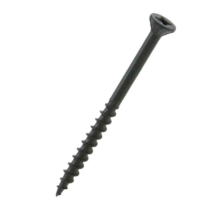 Metallics CPD2V 8 x 2 in. Bugle Head Square & Phillips Deck Screws - Steel Ceramic - Type 17 - Coarse Threads - 500qty
