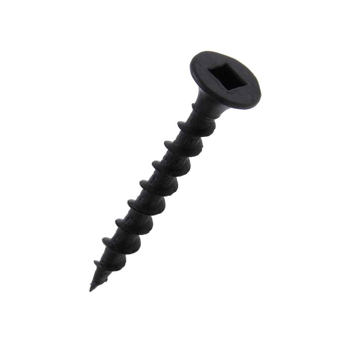 Metallics DWSR9M 8 x 3 in. Bugle Head Square Drywall Screws - Steel Black Phosphate - Coarse Threads - 1000qty