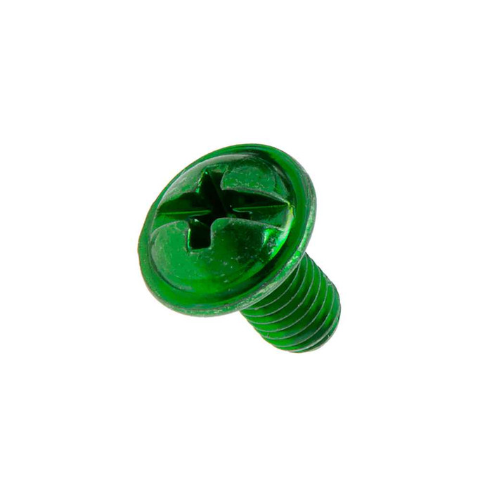 Metallics GS20 Ground Screw10-32 X 3/8 Rh Cd Green Steel Zinc (Box 100)