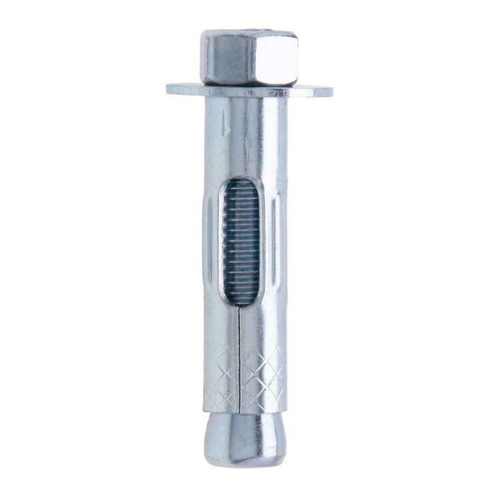 Metallics J5040 Anchors 1/2 X 4 Slv Ancr &Nt St-zn (Jar 25)