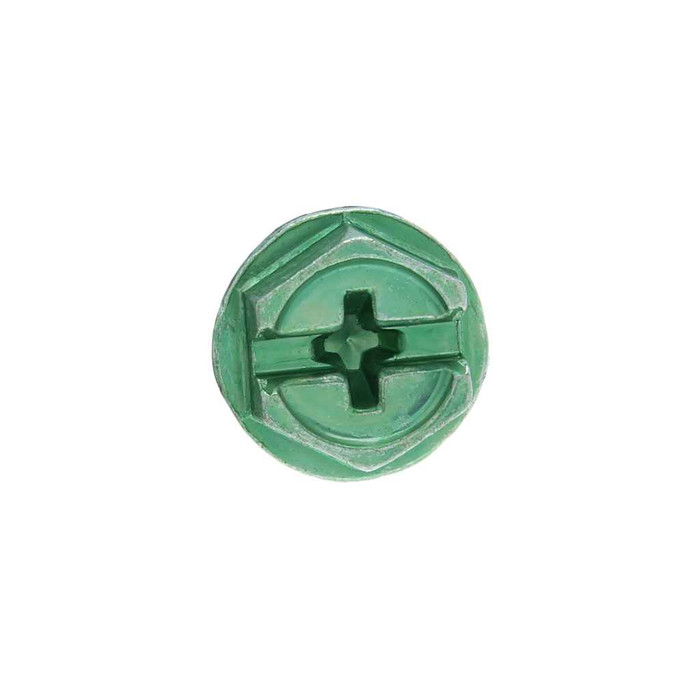Metallics GSH20 Ground Screw10-32 X 3/8 Hwh Cd Green Steel Zinc (Box 100)
