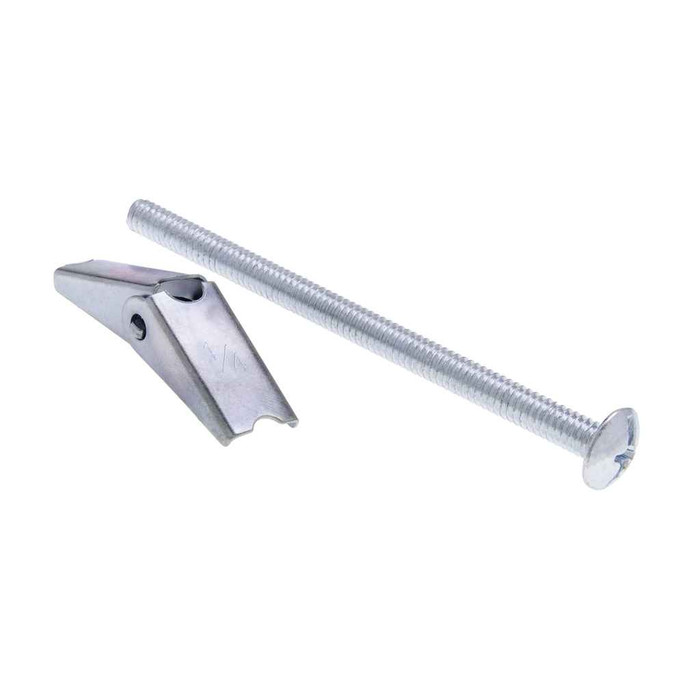 Metallics J1544 Anchors Sprg Wing TogBt 3/8" Trd 16 Lgt 3" (Jar 25)