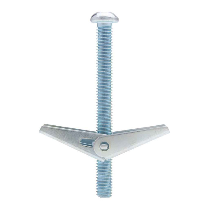 Metallics J1511 Anchors Sprg Wing TogBt Rh SlPh 1/4" Trd 20 Lgt 3" (Jar 50)