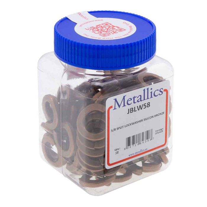Metallics JBLW38 Washers 3/8 Split Lock Sbr (Jar 100)
