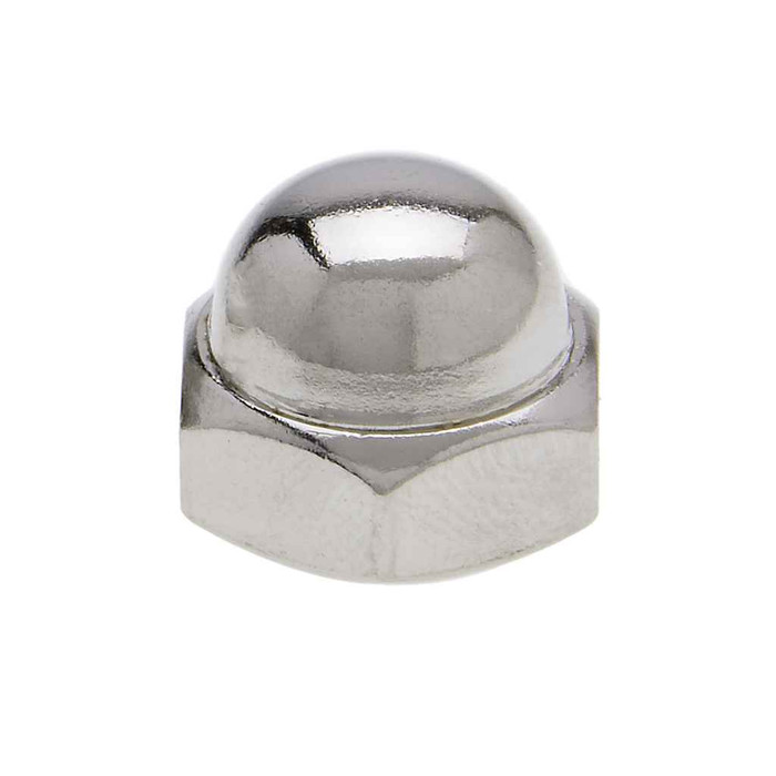 Metallics JCN167 Nuts 5/8-11 Cap Nut St-Ni-P (Jar 100)