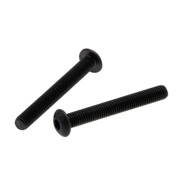 Metallics JBSC10321 10-32 x 1 in. Socket Button Head Hex Cap Screws - Alloy Steel Black - 100qty