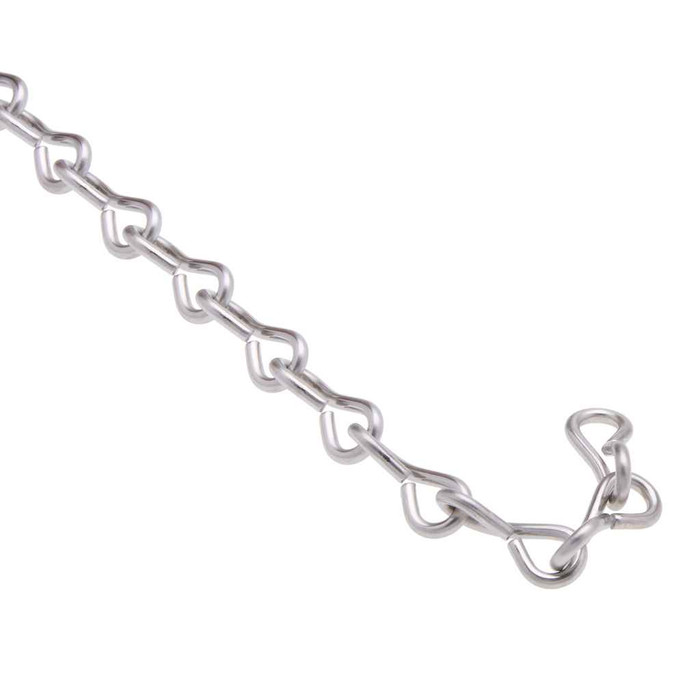 Metallics JC12MSS Chain #12 X 1,000' Jack SS (Pail 1)