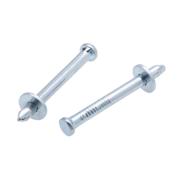 Metallics JDP7 Anchors 1/4 X 2-1/2" Hand Drive Pins St-zn (Jar 100)