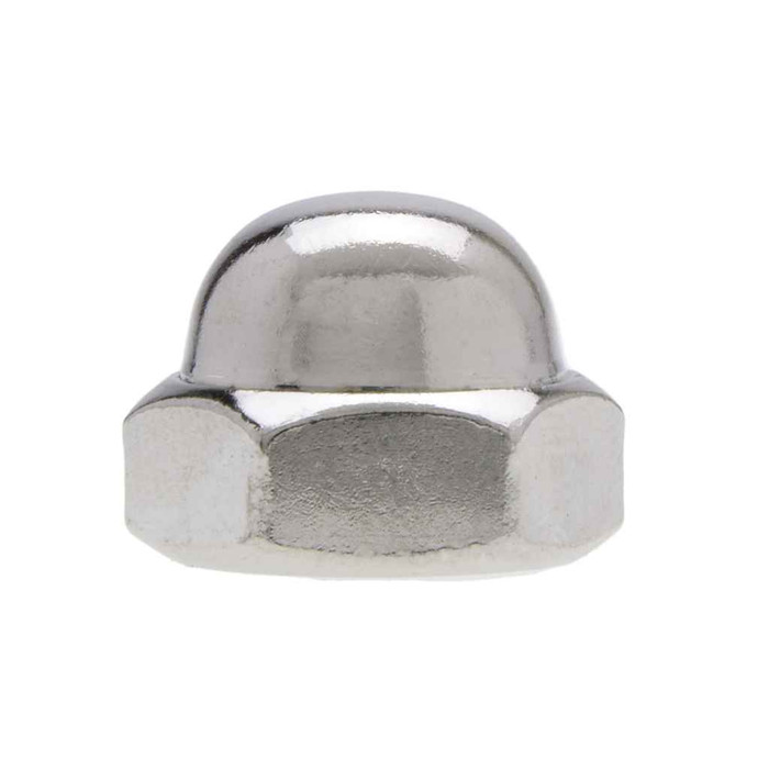 Metallics JCN160 Nuts 6-32 Cap Nut St-Ni-P (Jar 100)