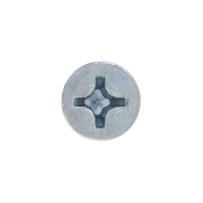 Metallics JFMP70 10-24 x 1/2 in. Flat Head Phillips Machine Screws - Steel Zinc - 100qty