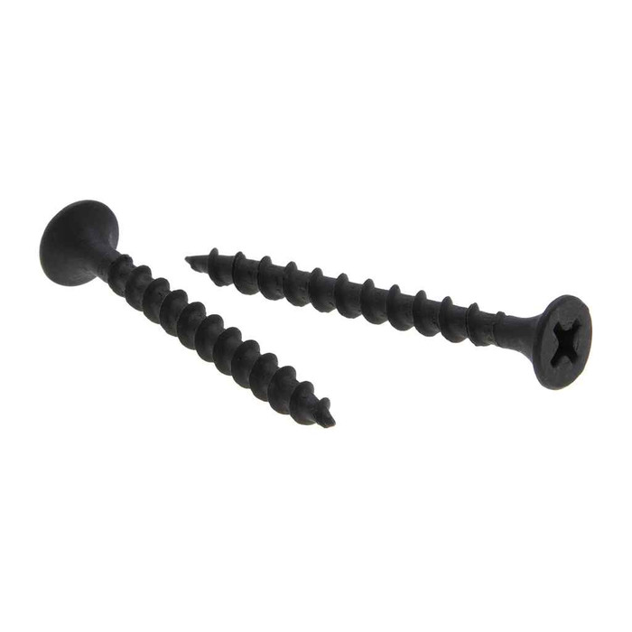 Metallics JDWC5C 6 x 2 in. Bugle Head Phillips Drywall Screws - Steel Black Phosphate - Coarse Threads - 100qty