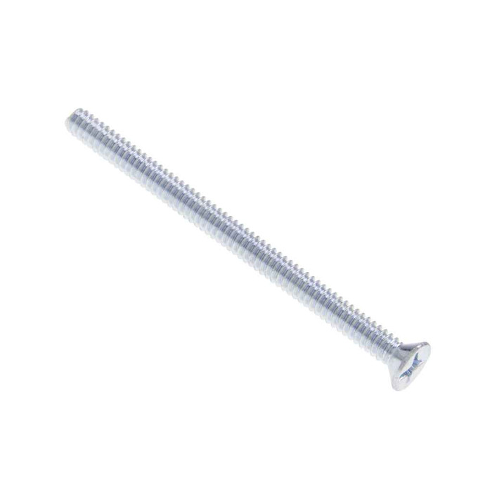 Metallics JFMP86SS 8-32 x 1 in. Flat Head Phillips Machine Screws - 18-8 Stainless - 100qty