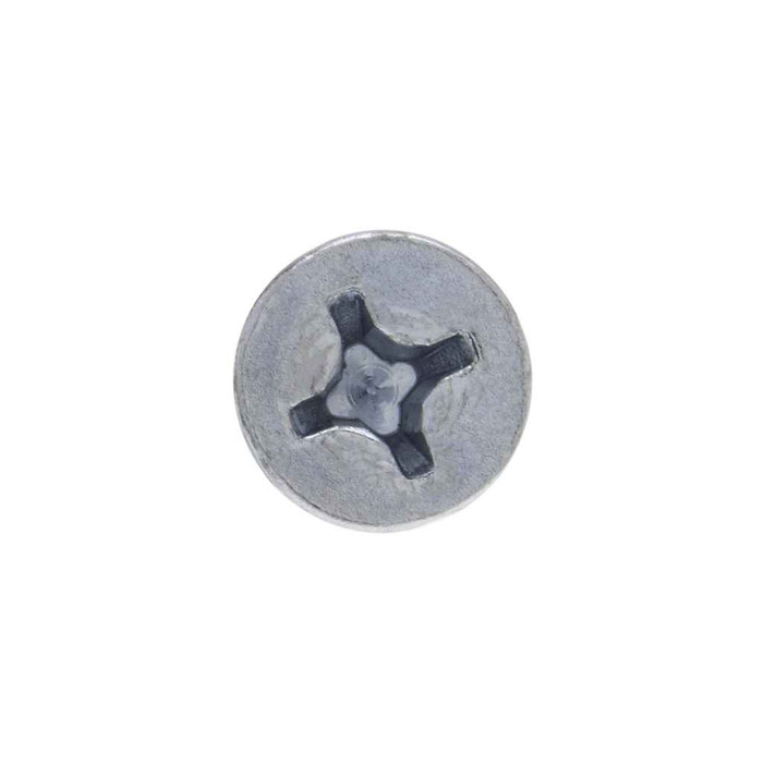 Metallics JFWP24 8 x 3 in. Flat Head Phillips Wood Screws - Steel Zinc - 100qty