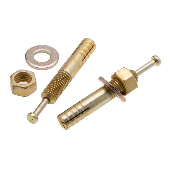 Metallics JHW14134 Anchors 1/4 X 1-3/4 Hmmr Drv Wedge Zn-C (Jar 50)