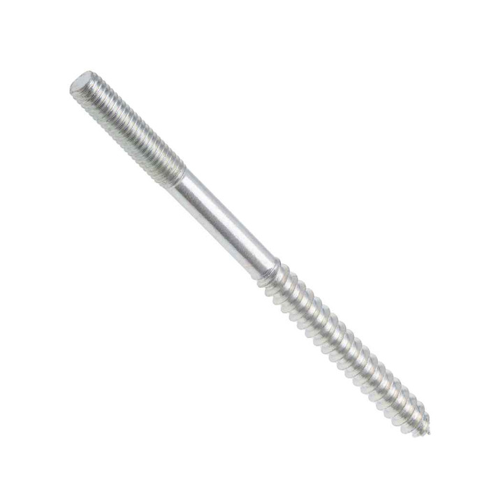 Metallics JHAB13 Hanger Bolts 3/8-16 X 4 St-zn (Jar 100)