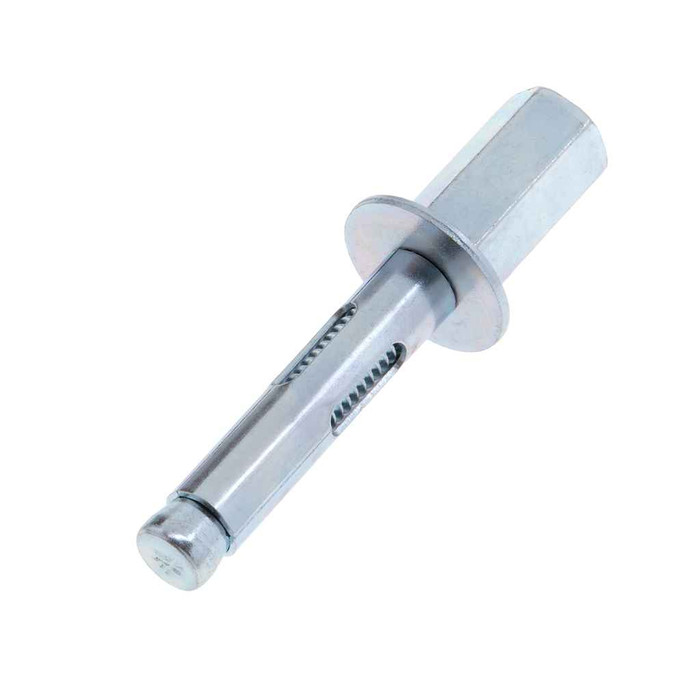 Metallics JRCA12SLV25 Anchors 1/2 x 2-1/4 Rod Cpl Slv St-zn (Jar 25)