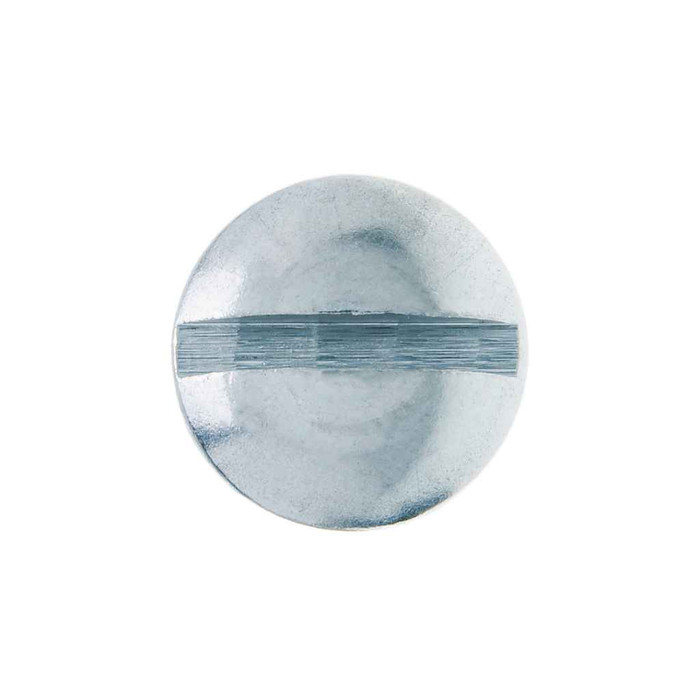 Metallics JRM143SLT 1/2-13 x 2 in. Round Head Slotted Machine Screws - Steel Zinc - 100qty