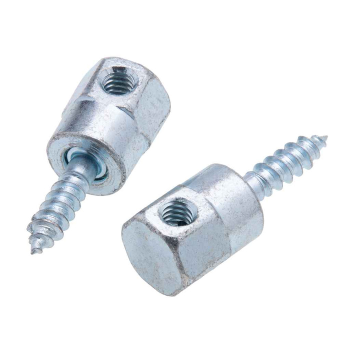 Metallics JPFMWP2281100 HangerMate 1/4 x 2 Agl Wood Rod Hng (Jar 25)