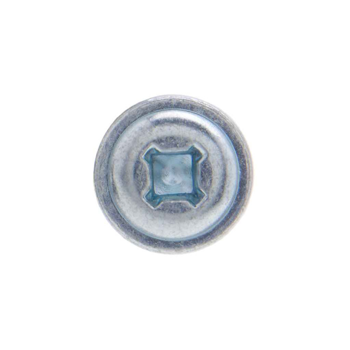 Metallics JRWS28 10 x 1 in. Round Washer Head Combo Sharp Point Tapping Screws - Steel Zinc - 100qty