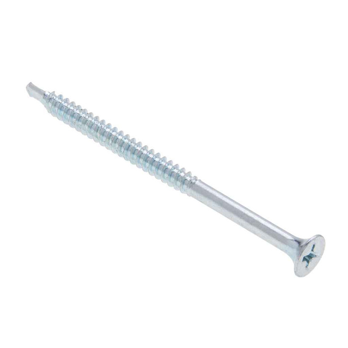 Metallics JSDS6C 7 x 2 in. Bugle Head Phillips Drywall Screws - Steel Zinc - Fine Threads - 100qty Metallics JSDS6C 7 x 2 in. Bugle Head Phillips Drywall Screws - Steel Zinc - Fine Threads - 100qty