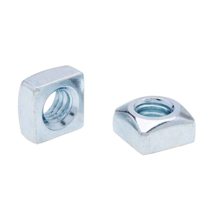 Metallics JSQ4 Nuts 10-24 Square Nut St-zn (Jar 100)