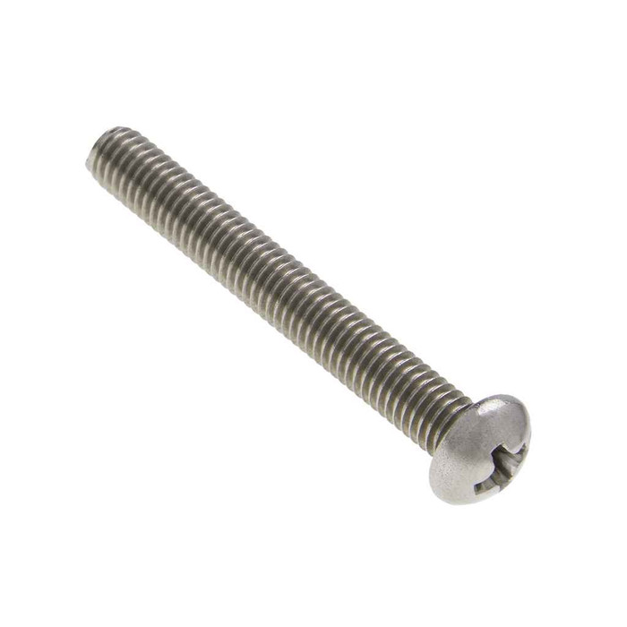 Metallics JSRM139P 3/8-16 x 1-1/2 in. Round Head Phillips Machine Screws - 18-8 Stainless - 100qty Metallics JSRM139P 3/8-16 x 1-1/2 in. Round Head Phillips Machine Screws - 18-8 Stainless - 100qty