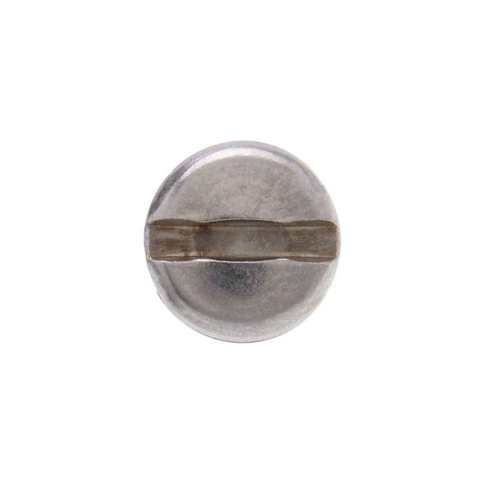 Metallics JSPM344SS 4-40 x 3/8 in. Pan Head Slotted Machine Screws - 18-8 Stainless - 100qty