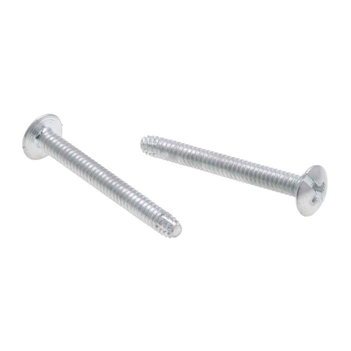 Metallics JTM82 6-32 x 1-1/2 in. Truss Head Combo Receptacle Screws - Steel Zinc - 100qty