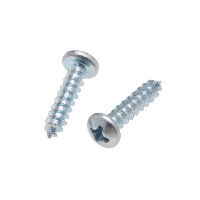 Metallics JTS29M 10 x 1-1/4 in. Pan Head Phillips Sharp Point Tapping Screws - Steel Zinc - 1000qty