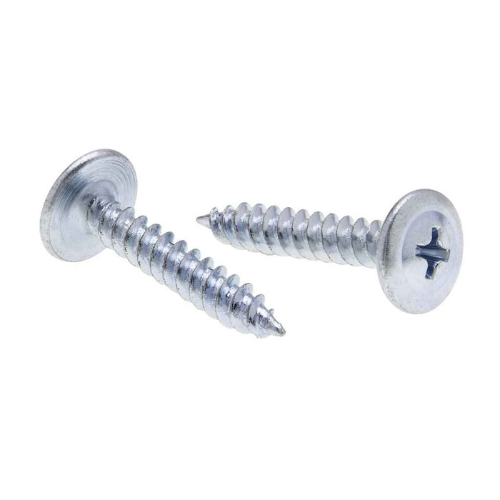 Metallics JWDS3C 8 x 1 in. Wafer Head Phillips Drywall Screws - Steel Zinc - 100qty