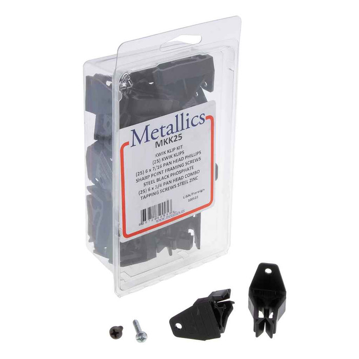 Metallics MKK25 Kwik-Klip Cbl Kit USA