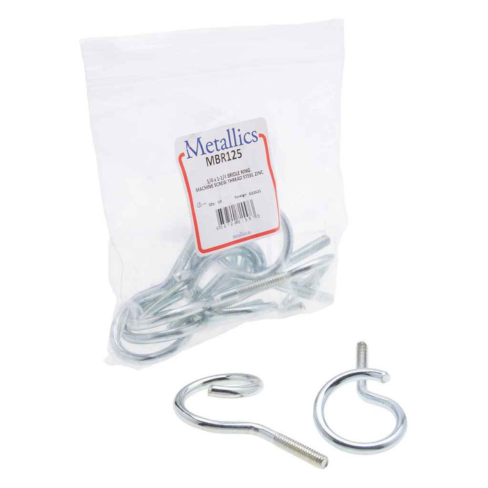 Metallics MBR125 Bridle Ring 1-1/4" Ms St-zn (Bag 10)