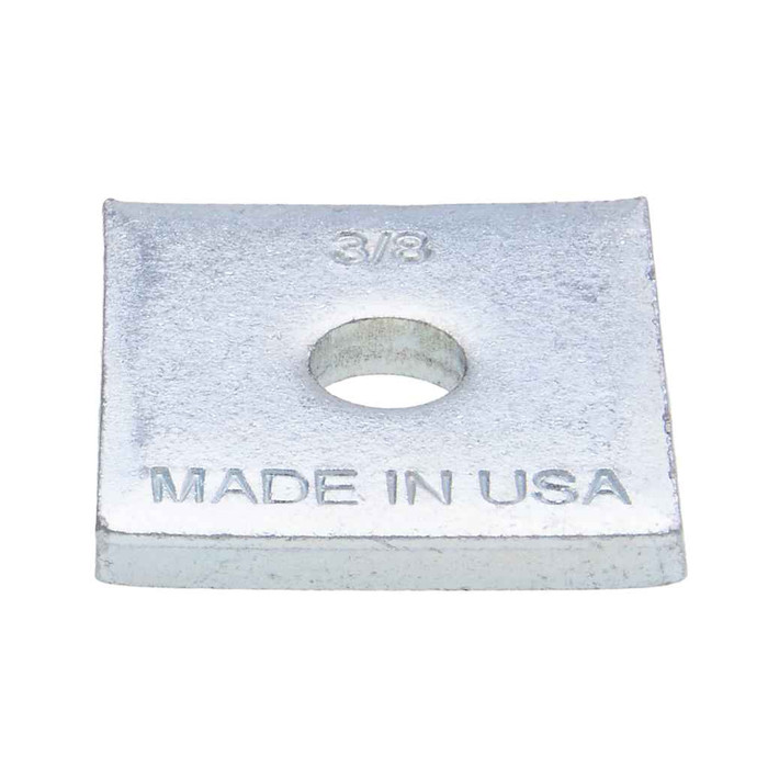 Metallics MSCW34 Washers 3/4 Sq. Channel St-zn (Box 100)