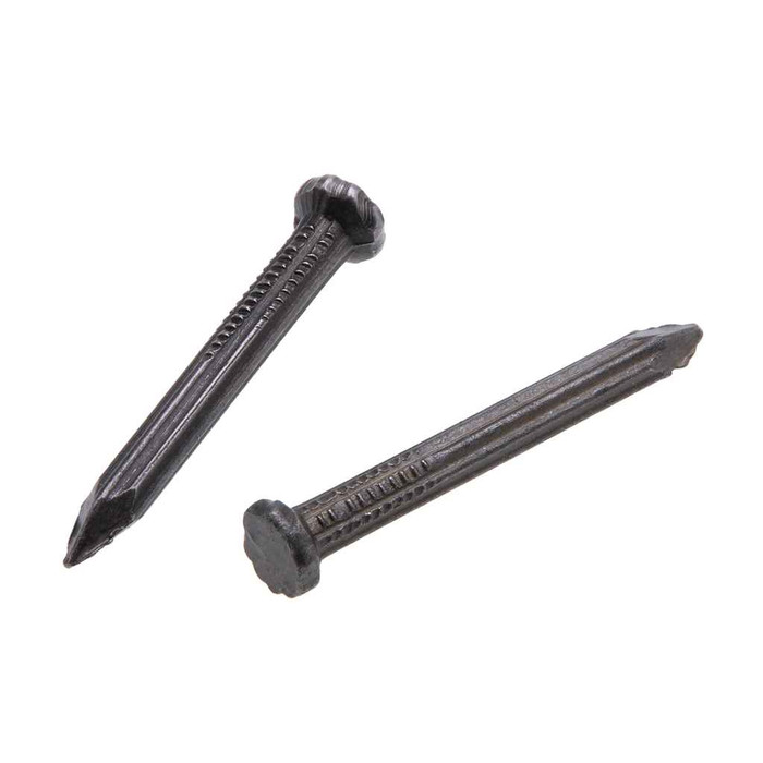 Metallics MN1TM Nails 1" Heat Temp Flt Msry Nails Steel (Jar 370)