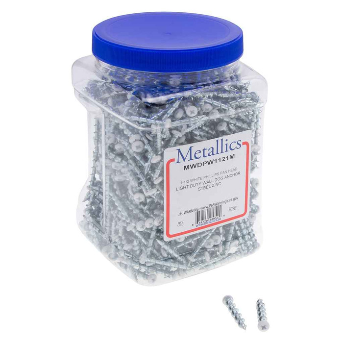 Metallics MWDPW114K Anchors WDog 1-1/4 Wh Bit (Clam 100)