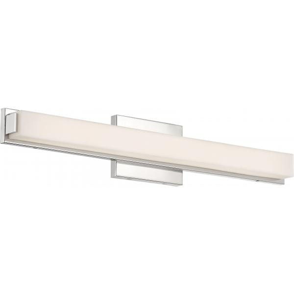 NUVO Lighting NUV-62-1102 Slick LED 25 in. - Vanity Fixture - Polished Nickel Finish