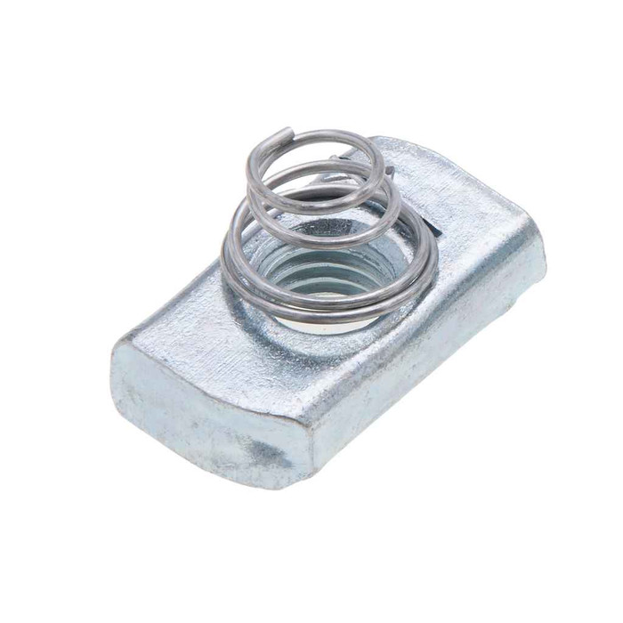Metallics MSNS3816 Nuts 3/8-16 Short Spring Nut St-zn (Box 100)