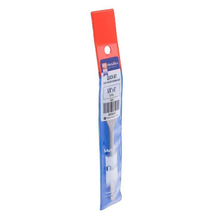 Metallics QB14 Wood Bit Quik-Bit Flat 11/8" 6" (1pc)