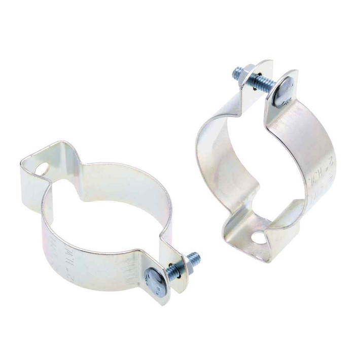 Metallics SCH50 Hangers 1/2" Rigid Conduit Stl wBolt Nut St-Pl (Jar 25)