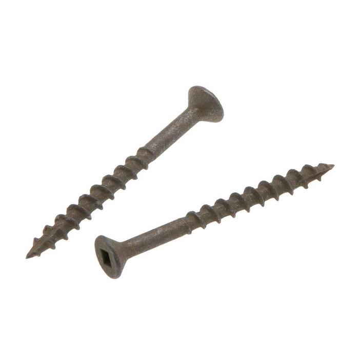 Metallics RDS5M 9 x 3 in. Bugle Head Square Drive Deck Screws - All-Weather - Type 17 - Coarse Threads - 1000qty