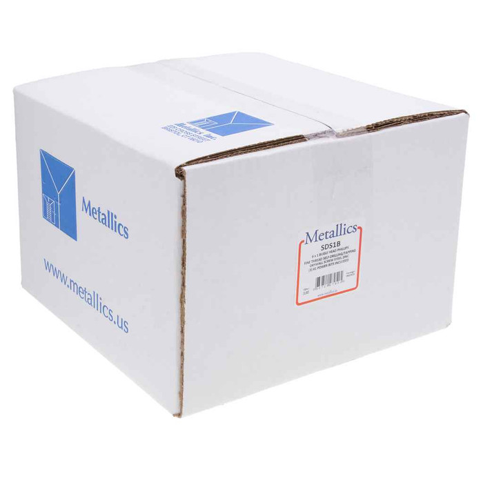 Metallics SDS4B 6 x 15/8 in. Bugle Head Phillips Drywall Screws - Steel Zinc - Fine Threads - 5000qty