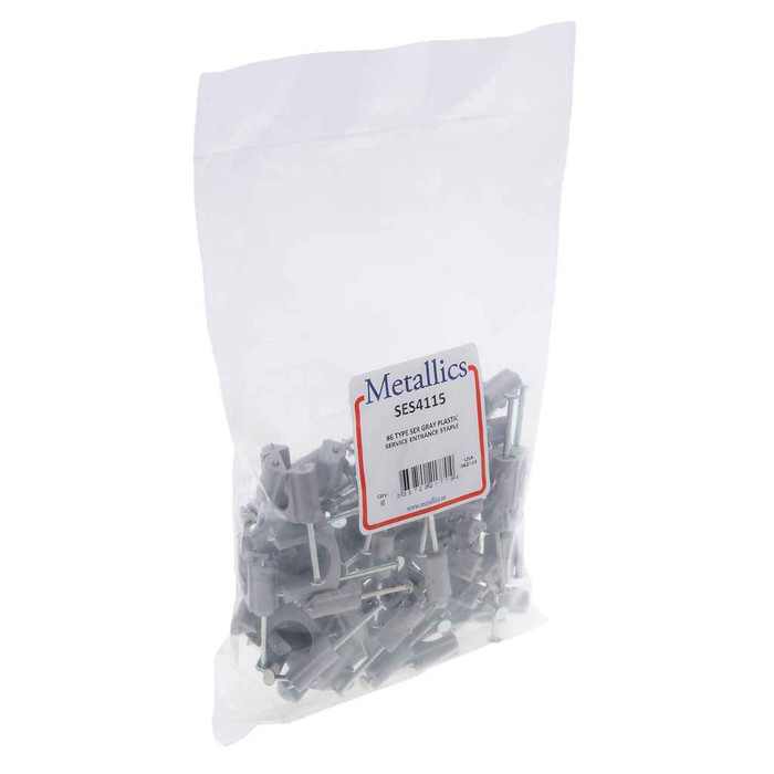 Metallics SES4312 Staples #2 Svc Entry Stpl Plastic (Bag 25)
