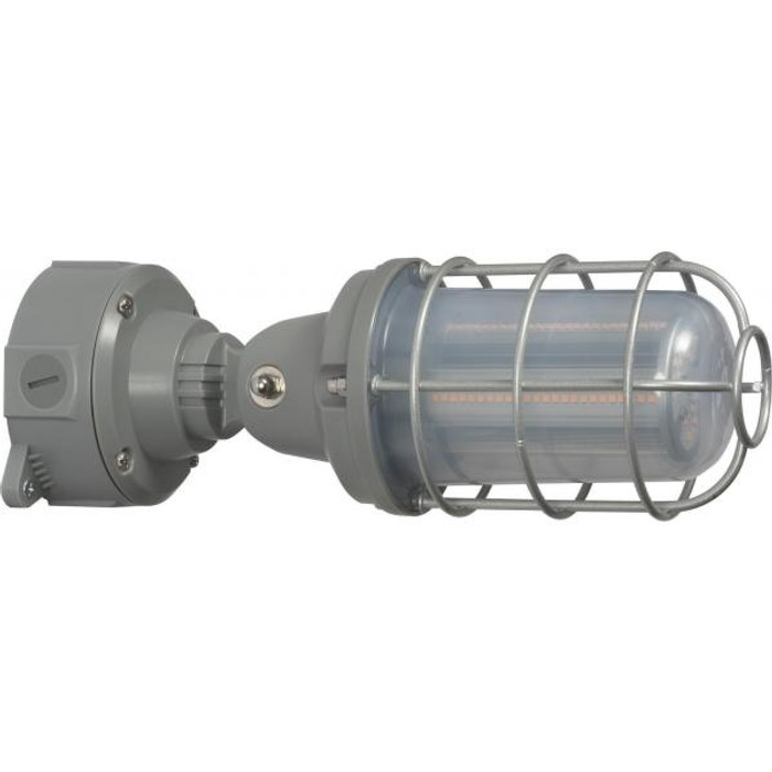 NUVO Lighting NUV-65-172 LED Adjustable Vapor Tight Fixture - 20W - 4000K - Gray Finish - 100-277V